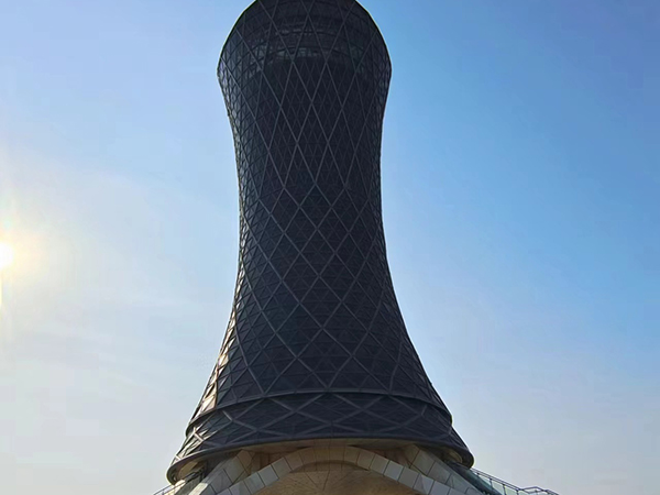 烟台福莱山景观塔玻璃施工 (7).jpg